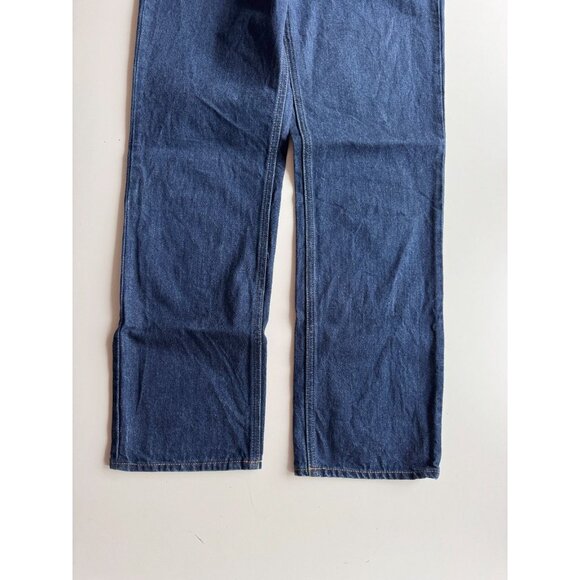 Aritzia DENIM FORUM Joni High Rise Loose 29L Dark Straight Leg Jeans, Size 24 - Picture 4 of 13